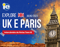 Apresentação Comercial Explore UK e Paris | IE