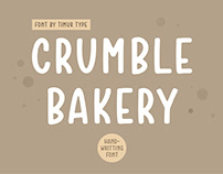 Crumble Bakery A Handwritten Font