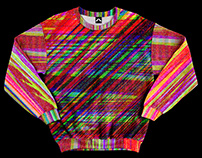 Pixel Print Sweatshirt