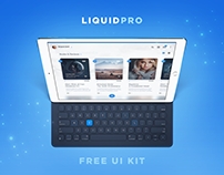 LiquidPro UI Kit - Free Download