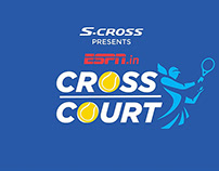 ESPN Cross Court | Logo/Sting Design