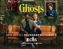 Ghosts // CBS Original // Posters