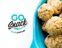 Разработка логотипа и фирменной упаковки для "GO Snack"