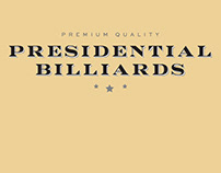 Presidential Billiards Catalogues