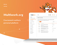 Multiwork.org - Coursework authors personal platform