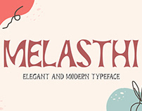 Melasthi Display Font