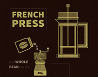 Coffee brewing methods - infographics