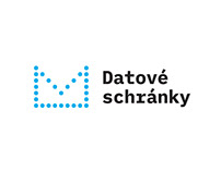 "Data boxes" logo concept