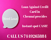 Loan Against Credit Card in Chennai