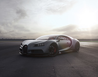 Bugatti Chiron "Les légendes du ciel"