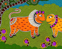 Folktales of India - The Lion's Wedding - Animation