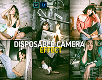 Amazing Disposable camera effect/ Lightroom preset