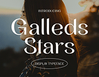 Free Font Galleds Stars Display