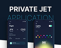 Private Jet - Smart App (Mobile Application) | UX/UI