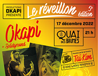 OKAPI Mtl. - Show flyer