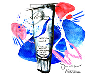 Beauty illustrations for Embryolisse Poland