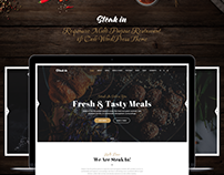 Steak In - Responsive Restaurant & Cafe WordPress Theme