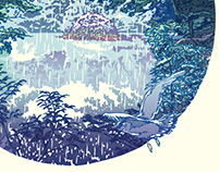 Title: Sanshiro Pond in Spring