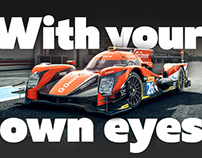 G-Drive Racing Team | Promo page about 24h of Le Mans
