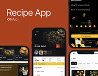 Recipe App — iOS App Case Study