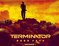 Terminator: Dark Fate Movie - Poster Design