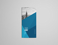 Abstract Architecture Trifold