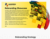Agerpres - Rebranding Showcase