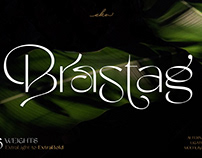 Brastag - Display Font Family (Free Weight)