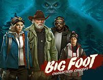 BIG FOOT | characters concept