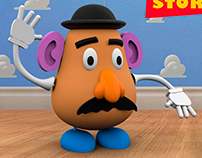 Mr Potato Head 3D