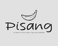 Pisang free font for commercial use