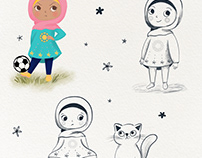 Children's Illustration - Character Development