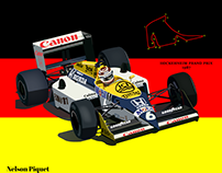 Nelson Piquet Hockenheim 1987