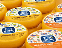 "Бондари": редизайн упаковки сыров