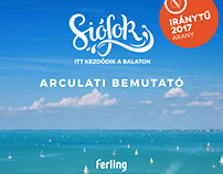Siófok, where the Balaton begins - brand identity