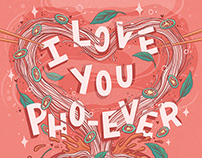 Pho Noodle Lettering & Illustration