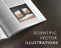 Scientific vector illustrations - examples