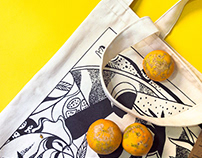 Product photography: Tote Bag Collab Will + Bonjour