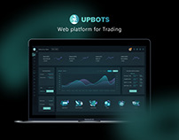 UpBots. Web platform for Trading