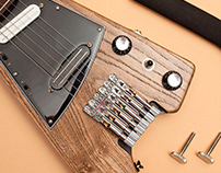Alvear Guitars - Branding identity for guitar luthier