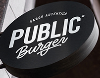 Public Burger Branding