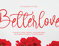 FREE | Betterlove Font