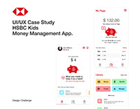 UI/UX Case Study - HSBC Kids Money Management App