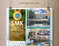 Kalender SMK Canda Bhirawa Pare Kediri [GoldCreative]