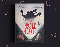 The Wolf Cat- picturebook with Halloween theme