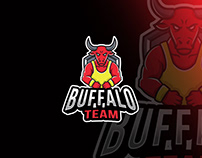 Buffalo Team Esport Logo Template