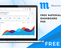 Meximo – Free Material Design Admin Dashboard
