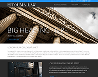 Touma Law Website