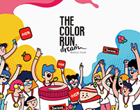 RED X SWISSE：The Color Run Co-branding Campaign Vision