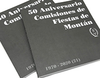 Libro 50 Aniversario Comisiones de Fiestas de Montán